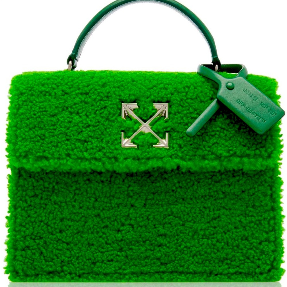 LOOKING TO BUY JITNEY 2.8 GREEN FUR / SHEARLING BAG ππ